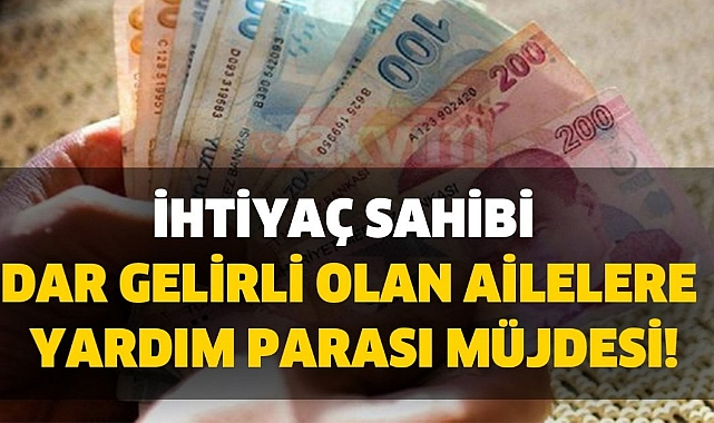 Milletin Habercisi 2022 - Aile Bakanlığı yeni müjdeyi duyurdu! 1,2,3,4,5 kişilik hanelerin cebini rahatlatacak yardım müjdesi!!