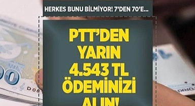 Milletin Habercisi 2022 - Herkes bunu bilmiyor! PTT'den 4.543 TL ödemenizi bugün almayı unutmayın! 300, 430, 500, 600 TL ödeme aylık olarak hesaba yatıyor! 7'den 70'e...