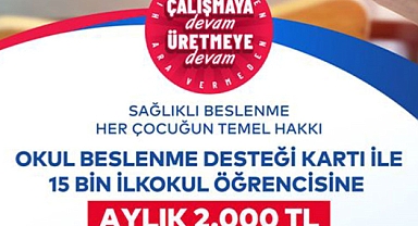 15 Bin Öğrenciye Aylık 2000 TL Beslenme Desteği ! İBB’den Öğrencilere Büyük Destek