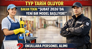 Okullara Sabit Temizlik ve Güvenlik Görevlisi Alımı Geliyor: TYP Tarih Oluyor